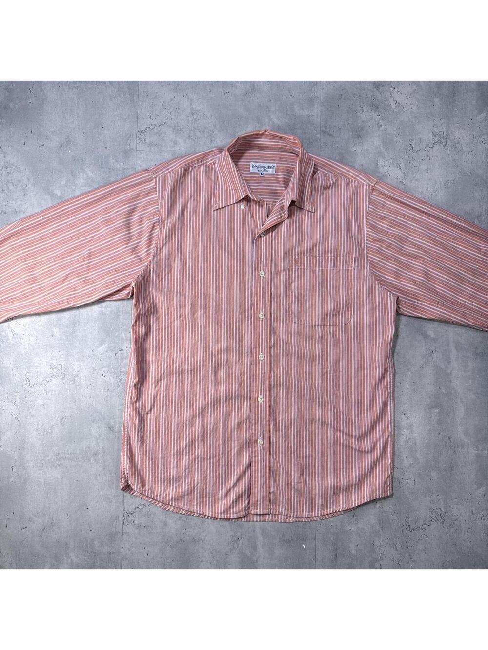Y2K YSL Yves Saint Laurent 00s Button Up Long sleeve shirt